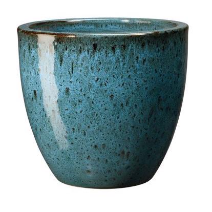 Azulejos Dark Turquoise Pot